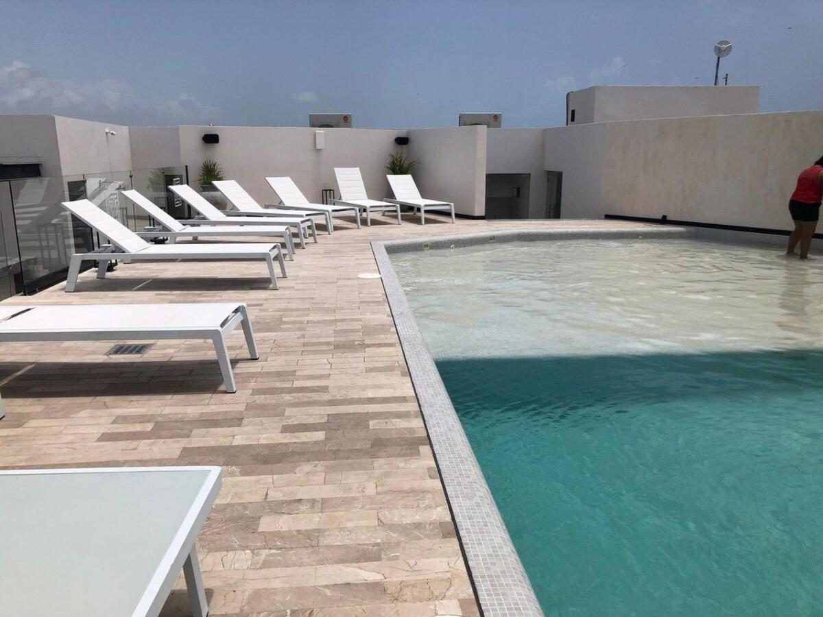 Deluxe Aparment Whit Beach & Ocean View 8 Pax Playa del Carmen Extérieur photo